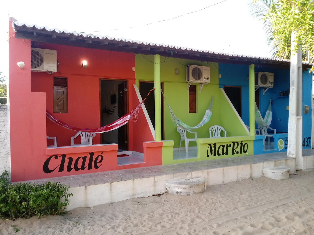 Pousada Chale Mar Rio Galinhos Exterior photo