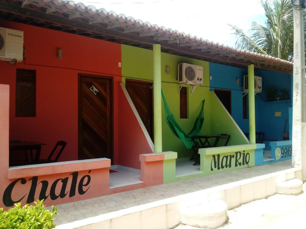 Pousada Chale Mar Rio Galinhos Exterior photo
